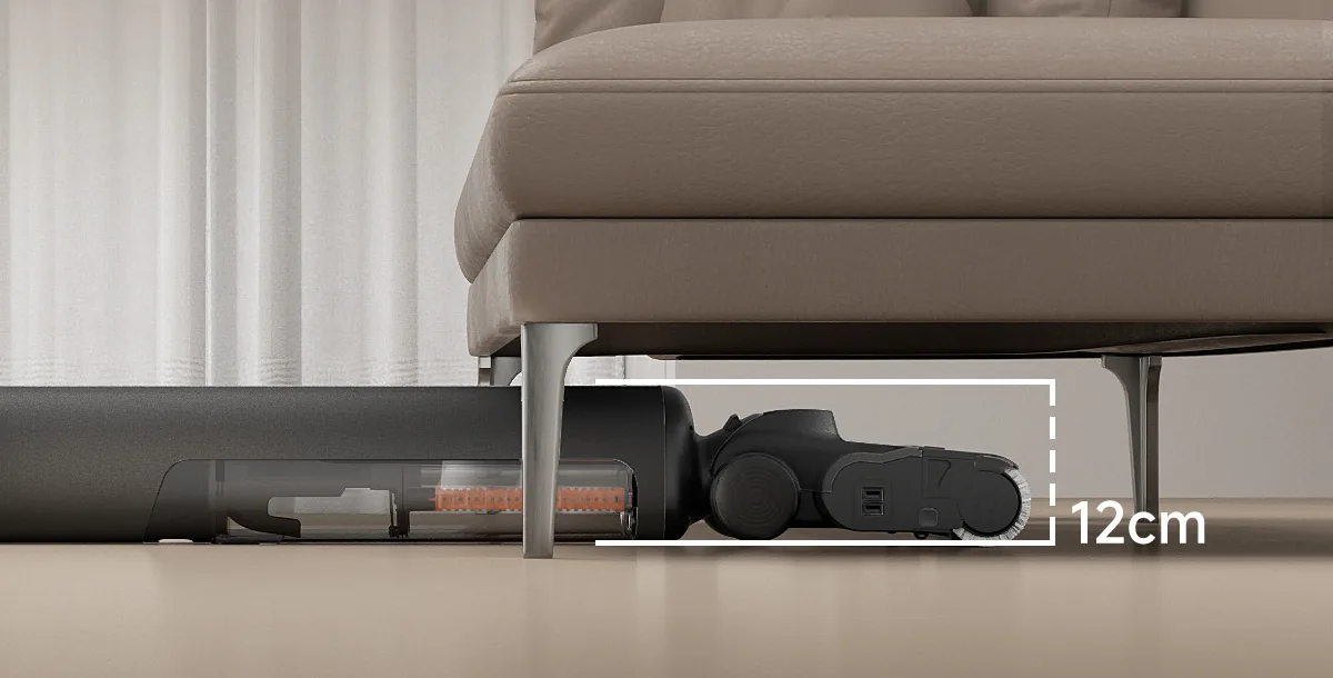 S600 màu đen gập phẳng dưới sofa