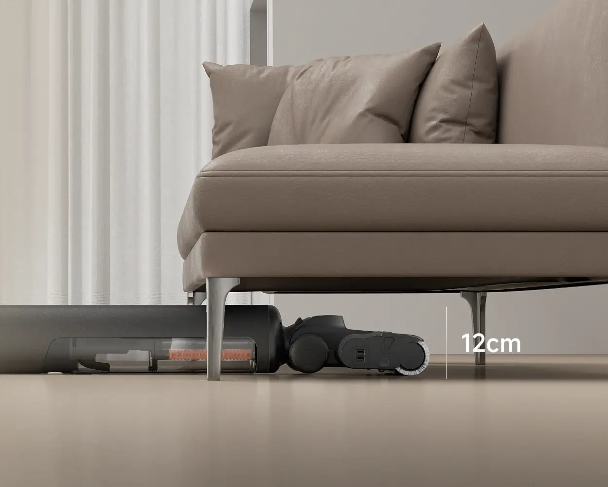 S600 màu đen gập phẳng dưới sofa